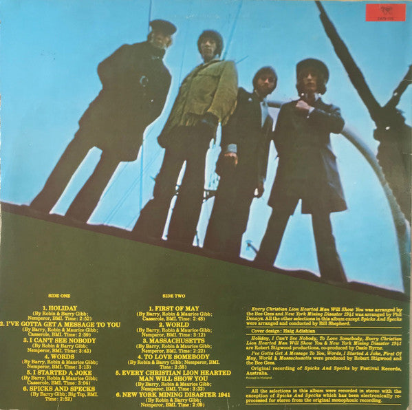 Bee Gees - Best Of Bee Gees (tweedehands LP) - Velvet Music