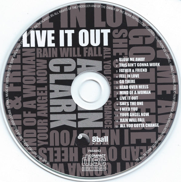 Alain Clark - Live It Out (tweedehands CD) - Velvet Music
