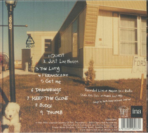Dinosaur Jr. - The Black Session Live In Paris (CD) - Velvet Music
