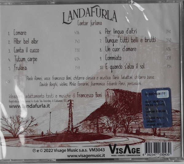 Landafurlà - Cantar Furlana (second hand CD)
