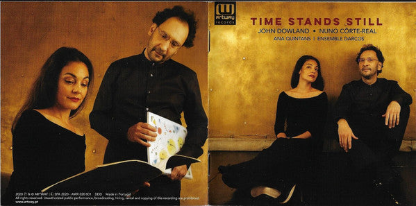 John Dowland, Nuno Côrte-Real, Ana Quintans, Ensemble Darcos - Time Stands Still (second-hand CD)