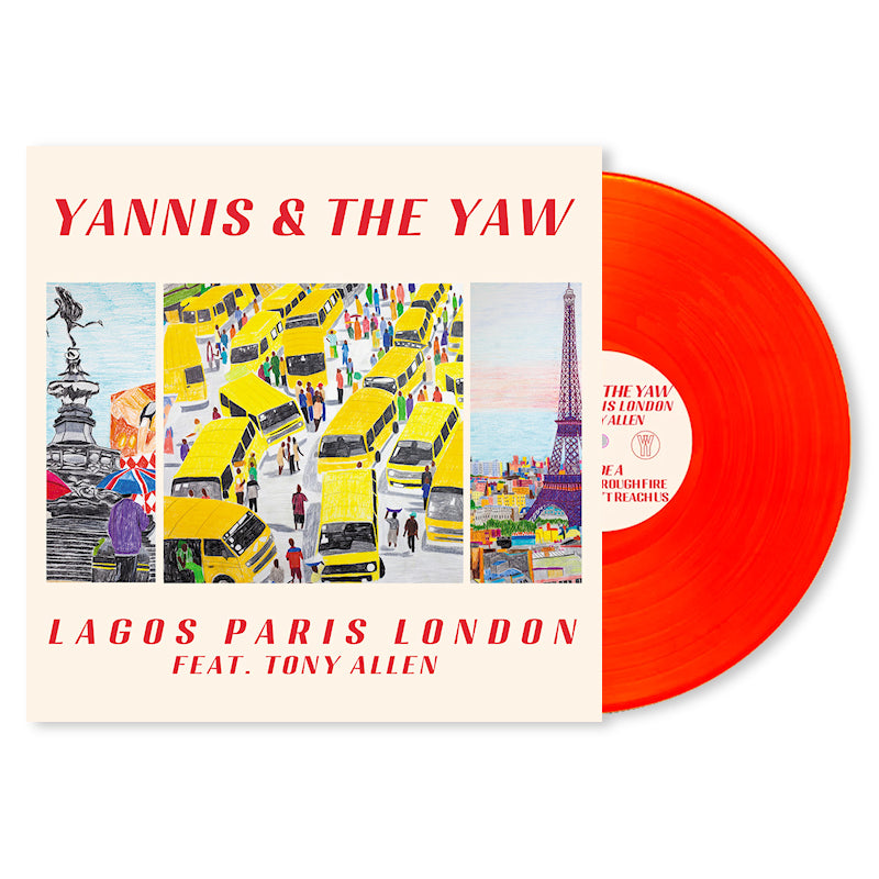 Yannis & The Yaw Feat. Tony Allen - Lagos paris london (LP)