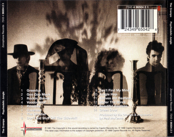 Cramps, The - Psychedelic Jungle (CD) - Velvet Music