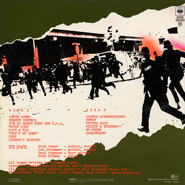 Clash, The - The Clash (tweedehands LP) - Velvet Music