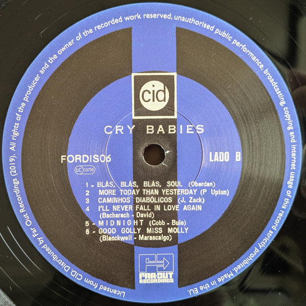 Cry Babies - Cry Babies (LP) - Velvet Music