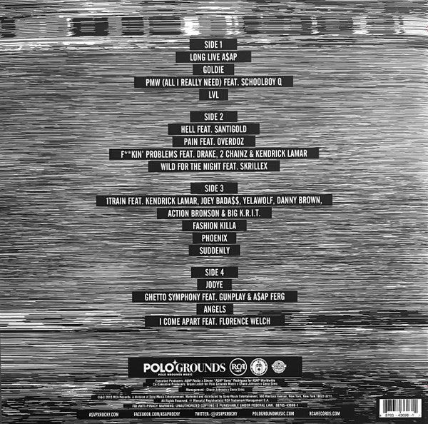 ASAP Rocky - Long.Live.A$AP (LP) - Velvet Music