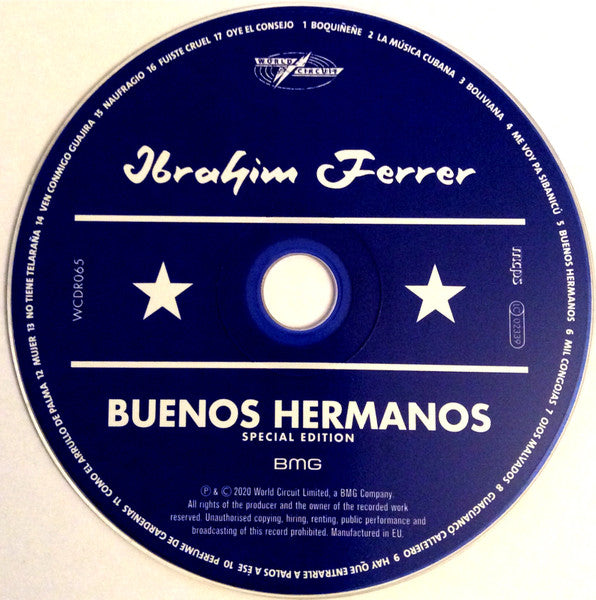 Ibrahim Ferrer - Buenos Hermanos (CD d'occasion)