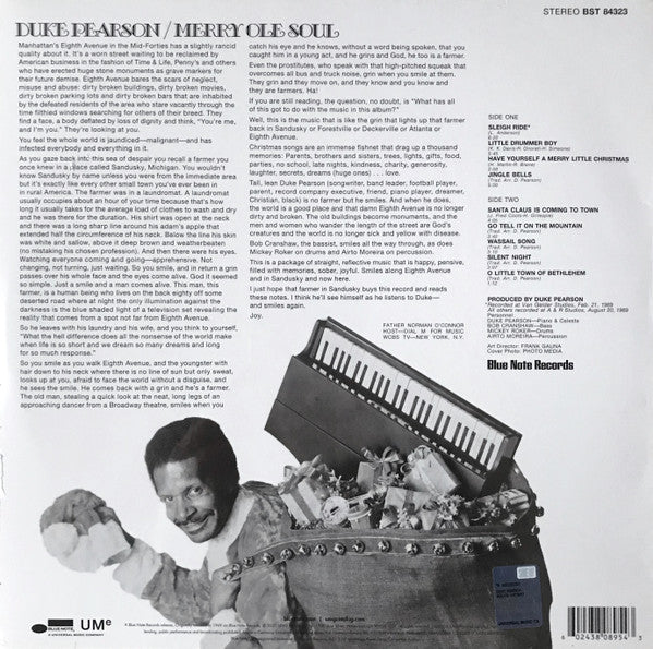 Duke Pearson - Merry Ole Soul (LP) - Velvet Music