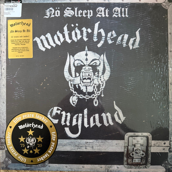 Motörhead - Nö Sleep At All (LP) - Velvet Music