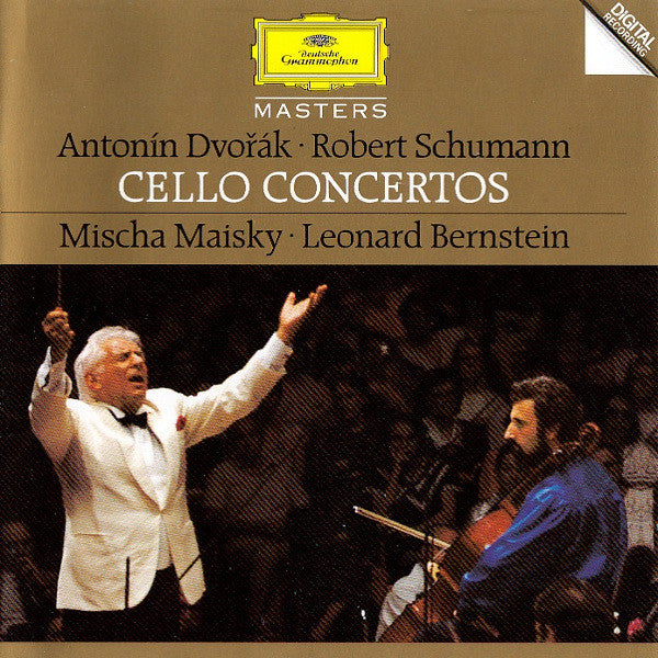 Antonín Dvořák • Robert Schumann | Mischa Maisky • Leonard Bernstein - Cello Concertos (CD d'occasion)