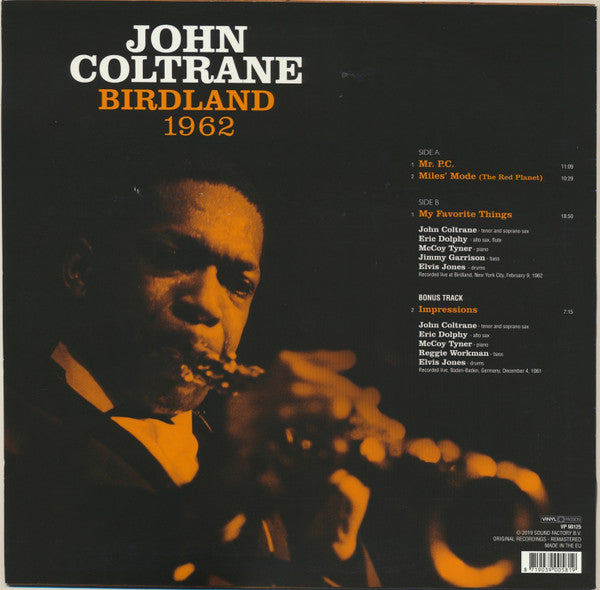John Coltrane - Birdland 1962 (LP)