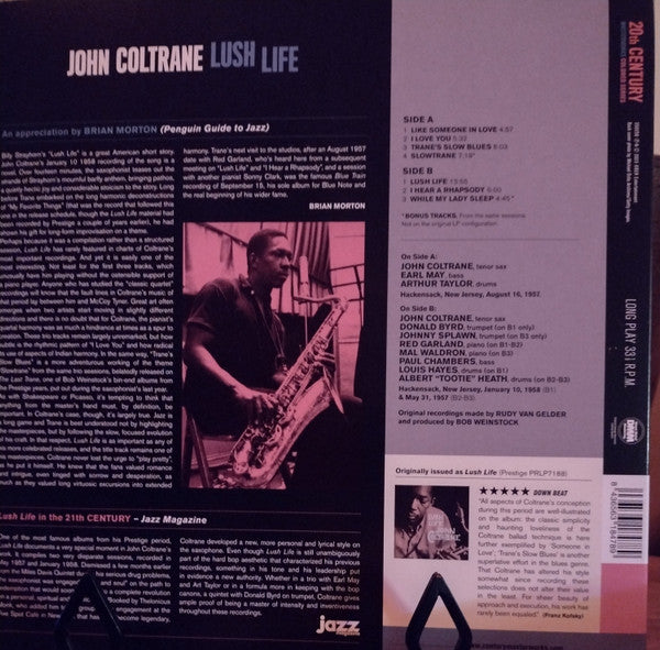 John Coltrane - Lush Life (LP)