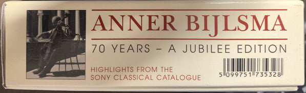 Anner Bylsma - 70 Years (Highlights From The Sony Classical Catalog) (second-hand CD)