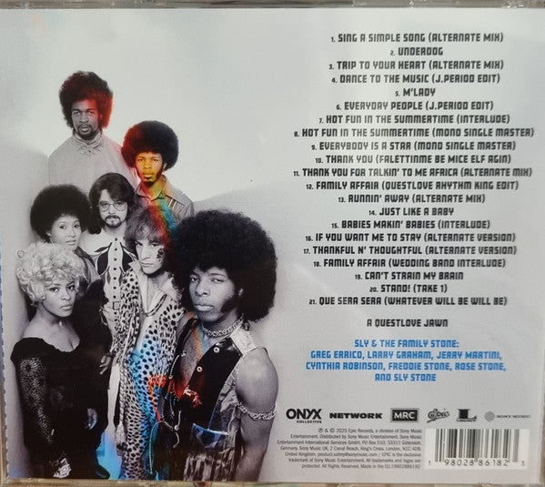 Sly & The Family Stone - Sly Lives! (AKA The Burden Of Black Genius) (CD) - Velvet Music