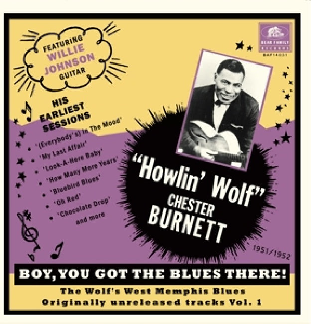 Howlin' Wolf - Boy, you got the blues there! 1 (12-inch maxi-single) - Velvet Music