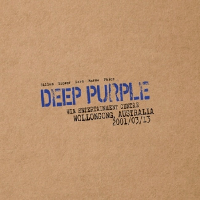 Deep Purple - Live in wollongong 2001 (CD) - Velvet Music