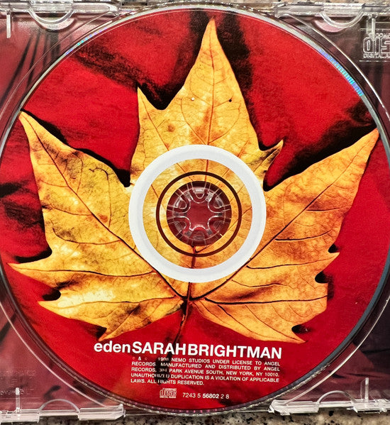 Sarah Brightman = Sarah Brightman - Eden = 重回失樂園 (tweedehands CD) - Velvet Music