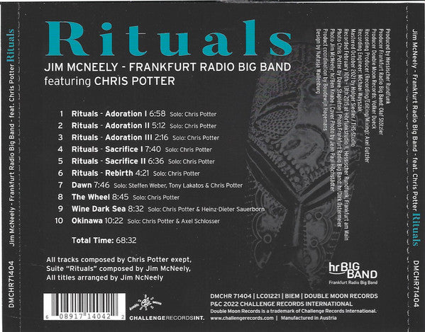Jim McNeely, Frankfurt Radio Big Band Featuring Chris Potter (2) - Rituals (second hand CD)