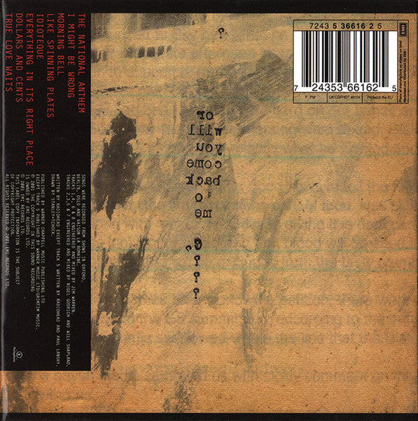 Radiohead - I Might Be Wrong - Live Recordings (tweedehands CD) - Velvet Music