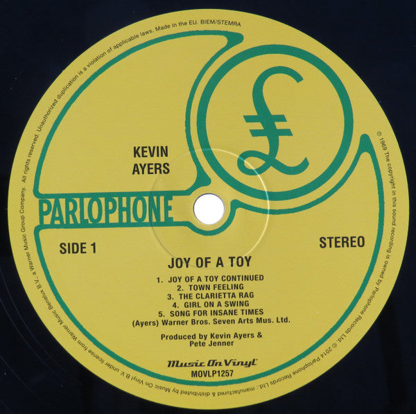 Kevin Ayers - Joy Of A Toy (LP)
