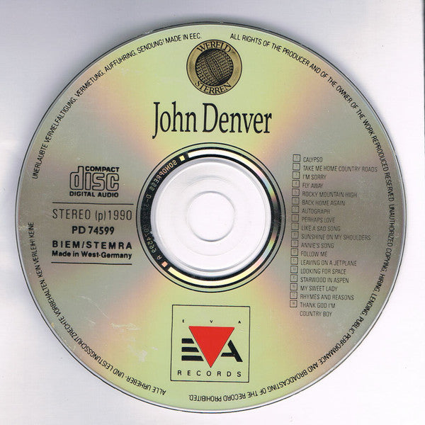 John Denver - Het Beste Van (tweedehands CD) - Velvet Music