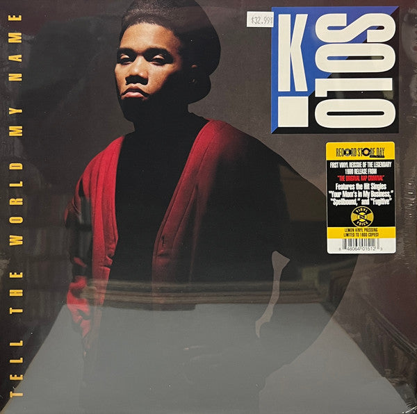 K solo - Tell the world my name (LP)
