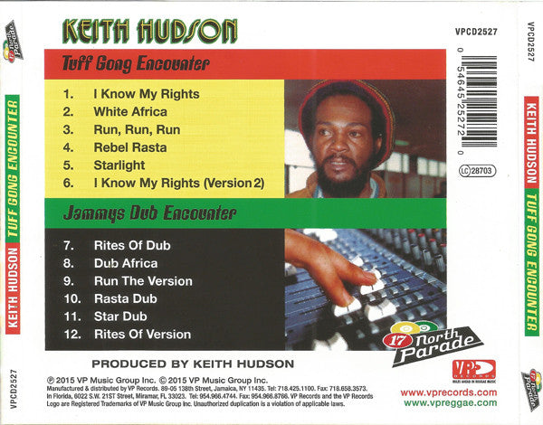 Keith Hudson - Tuff Gong Encounter (CD)