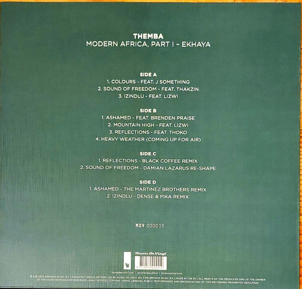 Themba (4) - Modern Africa, Part 1 - Ekhaya (LP) - Velvet Music
