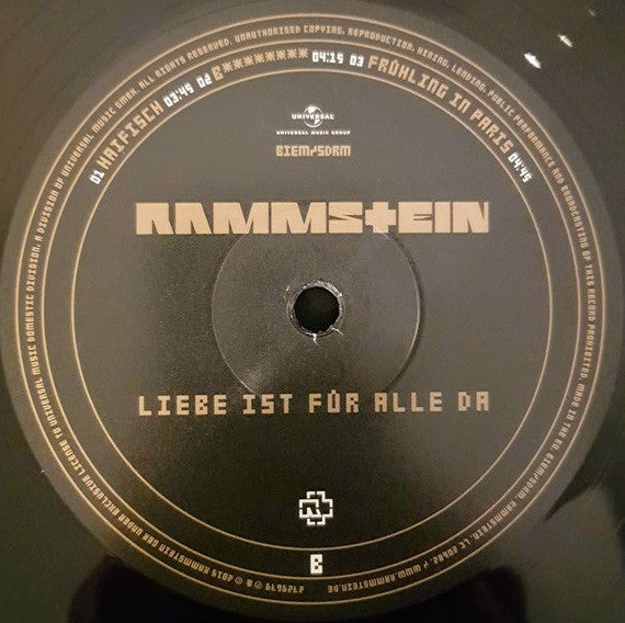 Rammstein - Liebe Ist Für Alle Da (tweedehands LP) - Velvet Music