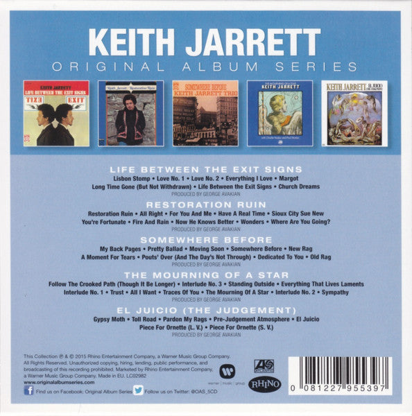 Keith Jarrett - Original Album Series (CD)