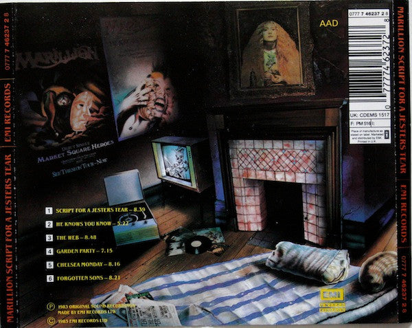 Marillion - Script For A Jester's Tear (tweedehands CD) - Velvet Music