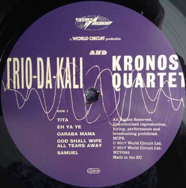 Trio Da Kali And Kronos Quartet - Ladilikan (LP) - Velvet Music