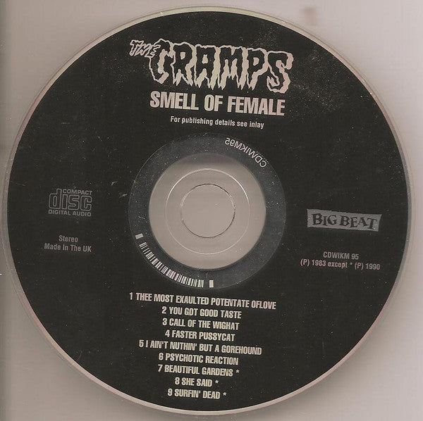 Cramps, The - Smell Of Female (CD) - Velvet Music