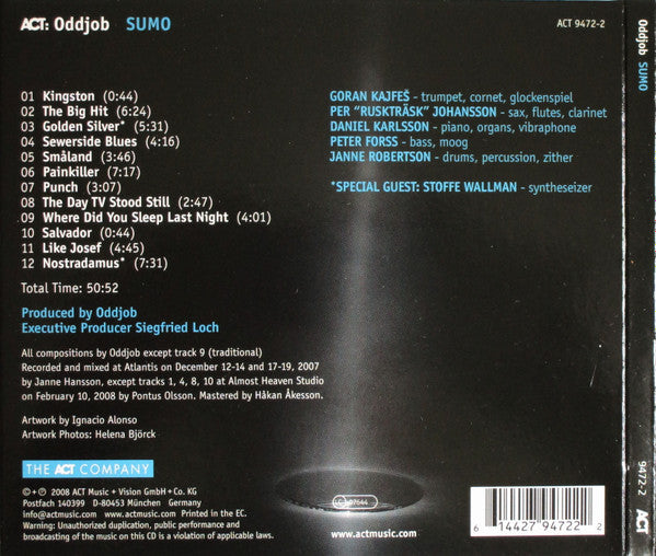 Oddjob (4) - Sumo (CD d'occasion)