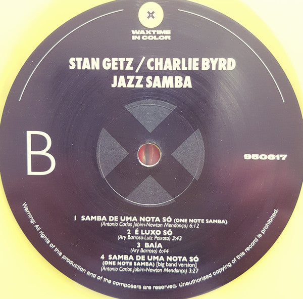 Stan Getz / Charlie Byrd - Jazz Samba (LP) - Velvet Music