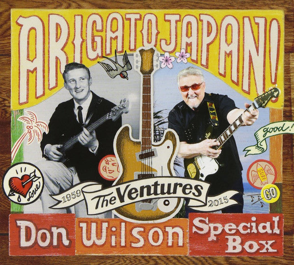 Ventures, The - Arigato Japan - Don Wilson Special Box (CD) - Velvet Music
