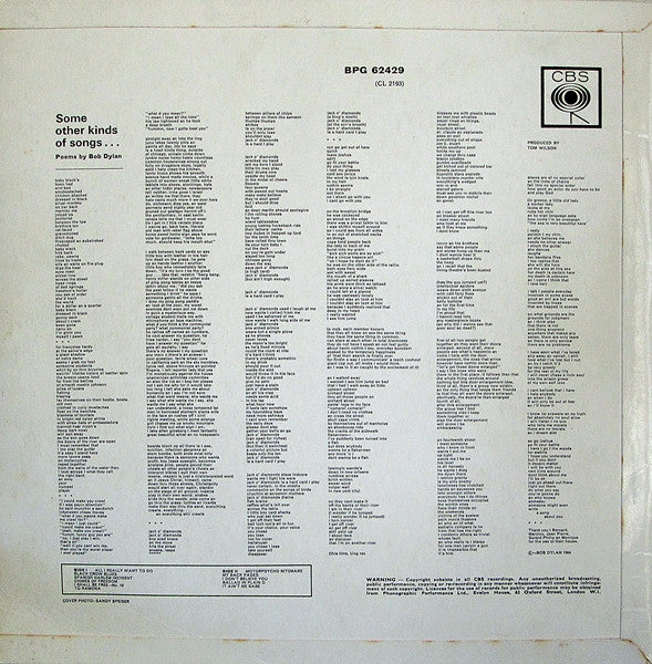 Bob Dylan - Another Side Of Bob Dylan (tweedehands LP) - Velvet Music