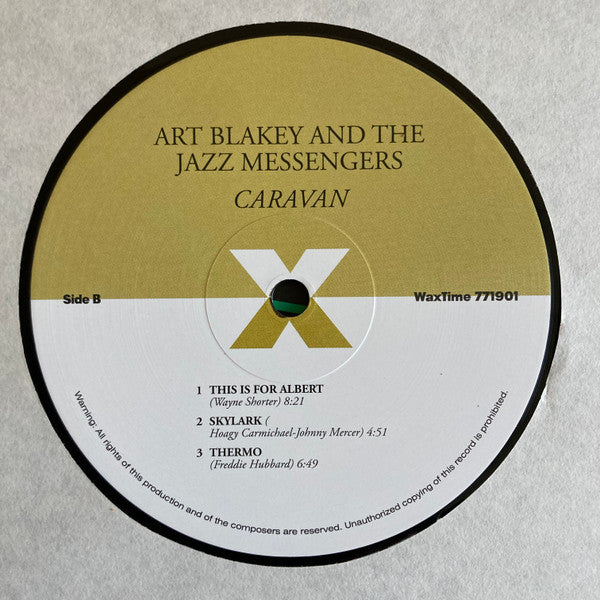Art Blakey & The Jazz Messengers - Caravan (LP) - Velvet Music