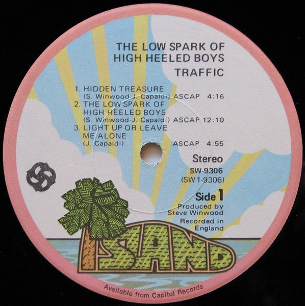 Traffic - The Low Spark Of High Heeled Boys (tweedehands LP) - Velvet Music