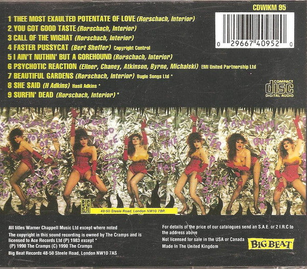 Cramps, The - Smell Of Female (CD) - Velvet Music