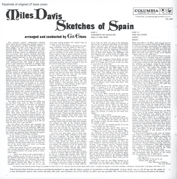 Miles Davis - Sketches Of Spain (CD) - Velvet Music