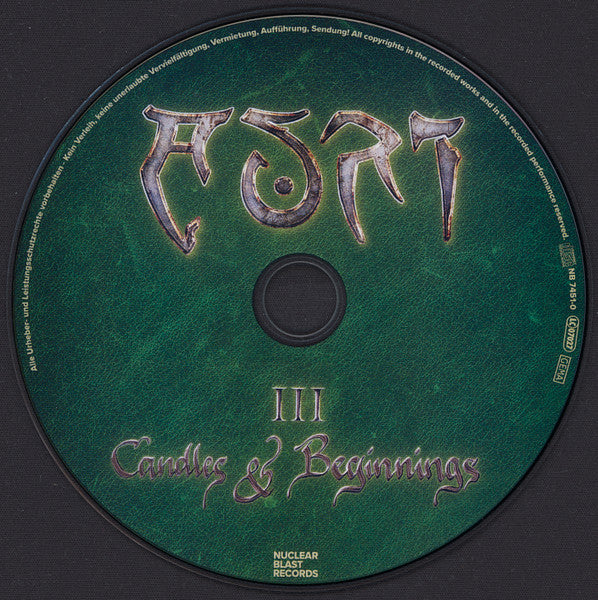 Auri (3) - III (Candles & Beginnings) (CD) - Velvet Music