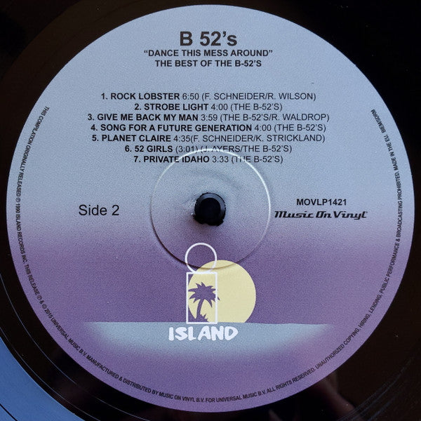 B-52's, The - The Best Of The B-52's - Dance This Mess Around (LP) - Velvet Music