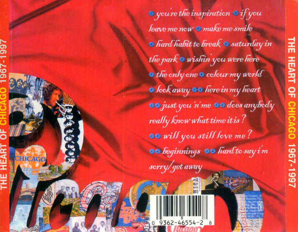 Chicago (2) - The Heart Of Chicago 1967-1997 (CD) - Velvet Music