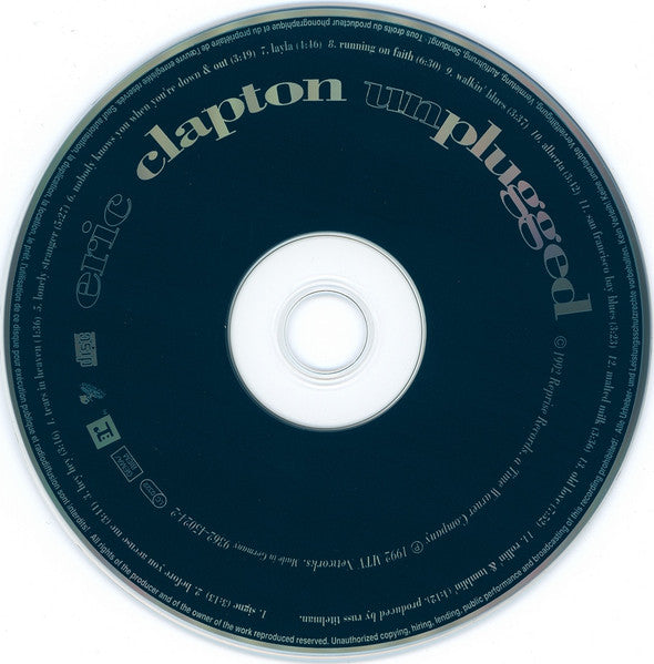 Eric Clapton - Unplugged (tweedehands CD) - Velvet Music