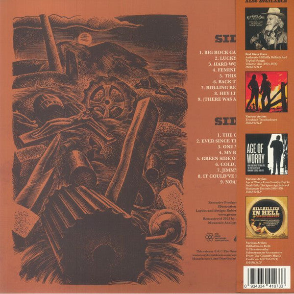 Dorsey Burnette - Hard Working Man - 1960-1964 (LP) - Velvet Music