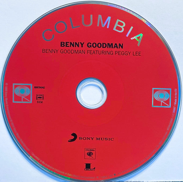 Benny Goodman Featuring Peggy Lee - Best Of Big Bands (second-hand CD)