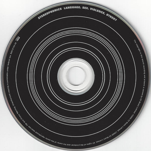 Stereophonics - Language. Sex. Violence. Other? (tweedehands CD) - Velvet Music