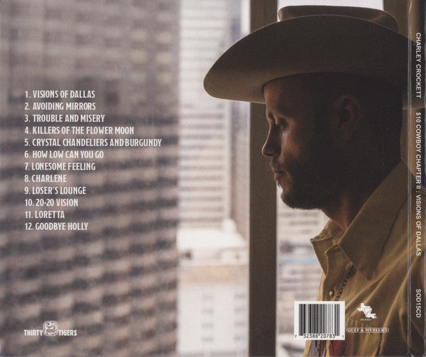 Charley Crockett - $10 Cowboy Chapter II: Visions Of Dallas (CD) - Velvet Music