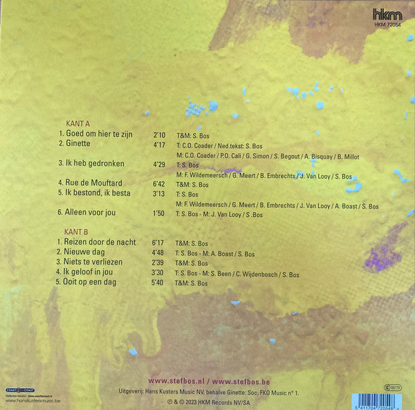 Stef Bos - Zien (LP) - Velvet Music